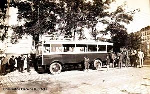 CONSTANTINE - PLACE DE LA BRECHE - TROLLEY 